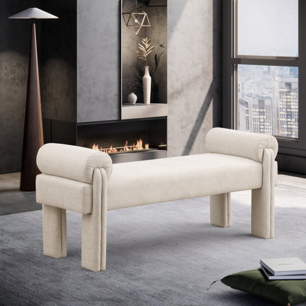 Stefano Fabric Bench