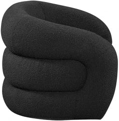 Roxbury Boucle Fabric Swivel Accent Chair