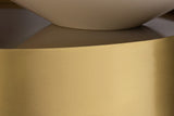 Damon Contemporary Coffee Table - Sleek Iron Design with Striking Metal Base for Modern Living Rooms