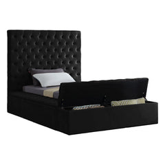 Bliss Velvet Twin Bed