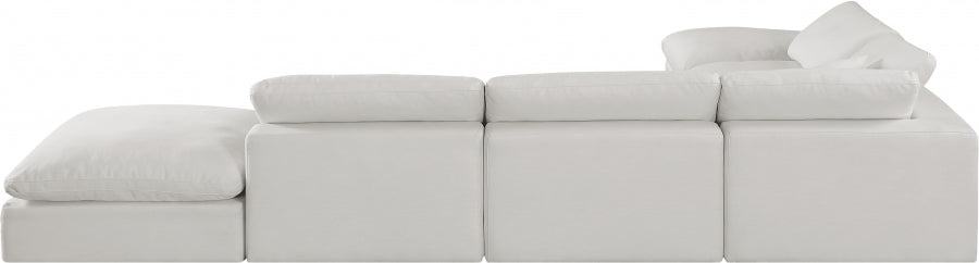 Comfy Linen Textured Fabric Sectional