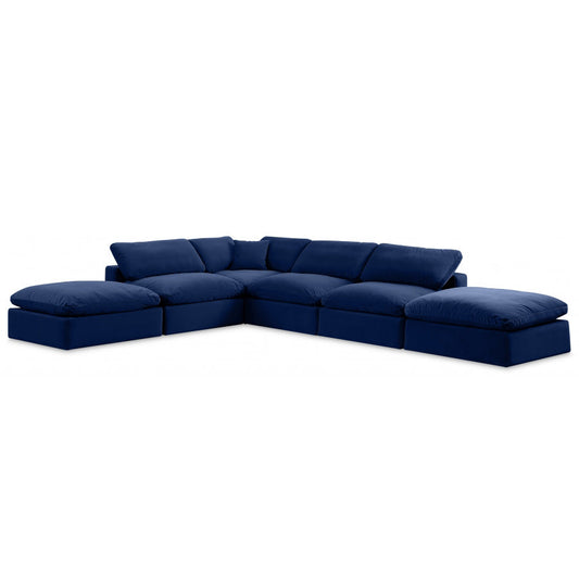 Comfy Velvet Sectional