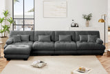 CLOUDIES 173" Sofa 4 Seater with 1 Ottoman