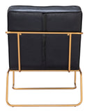Dallas Accent Chair Vintage Black