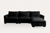 PERTH 122" 3-Seater Sofa with 1 ottoman