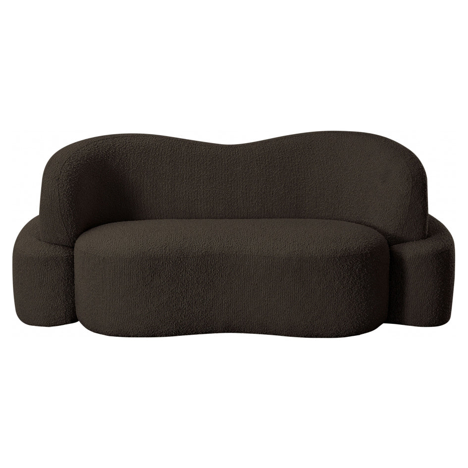 Principessa Boucle Fabric Loveseat