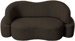 Principessa Boucle Fabric Loveseat