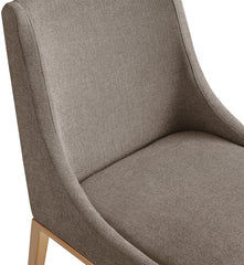 Haines Linen Textured Fabric Dining Chair