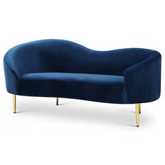 Ritz Velvet Loveseat