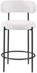 Beacon Boucle Fabric Bar / Counter Stools