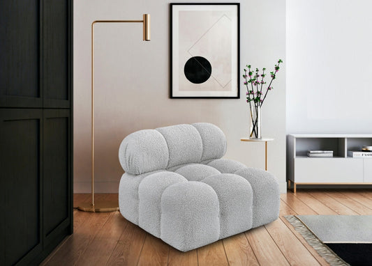 Ames Boucle Fabric Living Room Chair