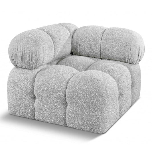 Ames Boucle Fabric Living Room Chair