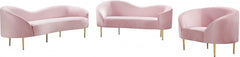 Ritz Velvet Loveseat