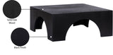 Arch Coffee Table - Modern Art Deco Design for Stylish Living Room Decor, Durable Solid Wood Construction