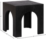 Arch End Table - Stylish Art Deco Design for Modern Living Rooms, Durable Solid Wood Construction
