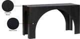 Arch Console Table - Stylish Art Deco Design for Living Rooms, Durable Solid Wood, Modern Elegance