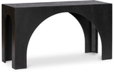 Arch Console Table - Stylish Art Deco Design for Living Rooms, Durable Solid Wood, Modern Elegance