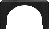 Arch Console Table - Stylish Art Deco Design for Living Rooms, Durable Solid Wood, Modern Elegance