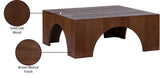 Arch Coffee Table - Modern Art Deco Design for Stylish Living Room Decor, Durable Solid Wood Construction