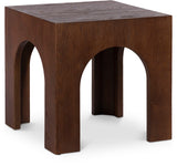 Arch End Table - Stylish Art Deco Design for Modern Living Rooms, Durable Solid Wood Construction