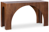 Arch Console Table - Stylish Art Deco Design for Living Rooms, Durable Solid Wood, Modern Elegance