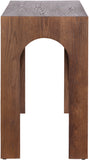 Arch Console Table - Stylish Art Deco Design for Living Rooms, Durable Solid Wood, Modern Elegance