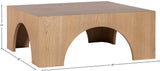 Arch Coffee Table - Modern Art Deco Design for Stylish Living Room Decor, Durable Solid Wood Construction