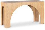 Arch Console Table - Stylish Art Deco Design for Living Rooms, Durable Solid Wood, Modern Elegance