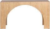 Arch Console Table - Stylish Art Deco Design for Living Rooms, Durable Solid Wood, Modern Elegance