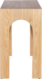 Arch Console Table - Stylish Art Deco Design for Living Rooms, Durable Solid Wood, Modern Elegance