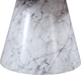 Omni Contemporary Coffee Table - Luxurious 36-Inch Round Design for Upscale Living Room Appeal