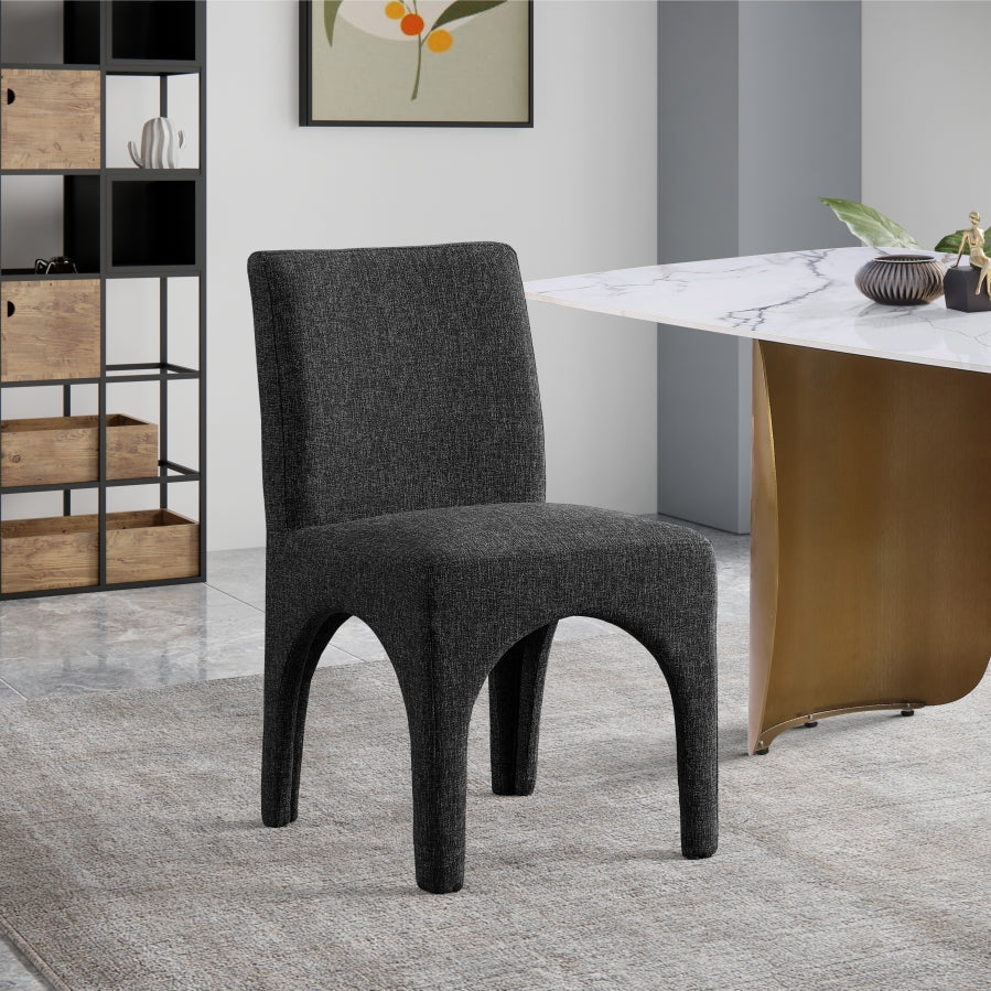 Gramercy Linen Textured Fabric Dining Chair