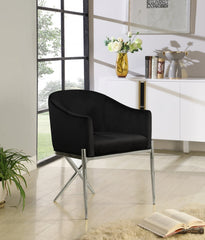 Xavier Velvet Dining Chair