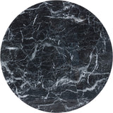 Omni Contemporary Coffee Table - Luxurious 36-Inch Round Design for Upscale Living Room Appeal