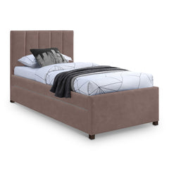 Hudson Faux Leather Twin Trundle Bed