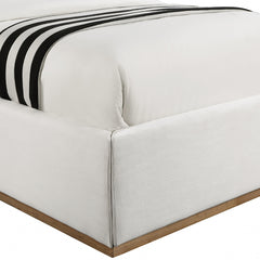 Logan Linen Textured Fabric Bed