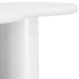 Romaine Coffee Table - Modern Art Deco Design with Wavy Top and Sturdy Iron Construction for Style