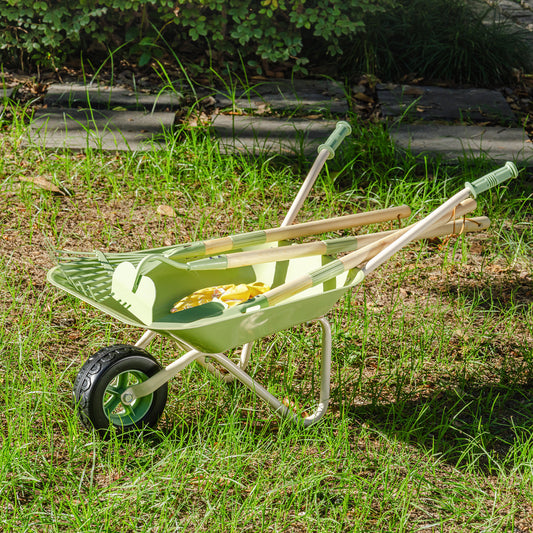 ROBUD Kids Wheelbarrow Set