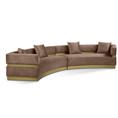 Belsa Velvet Sectional