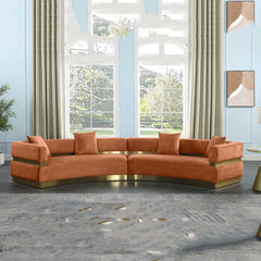 Belsa Velvet Sectional