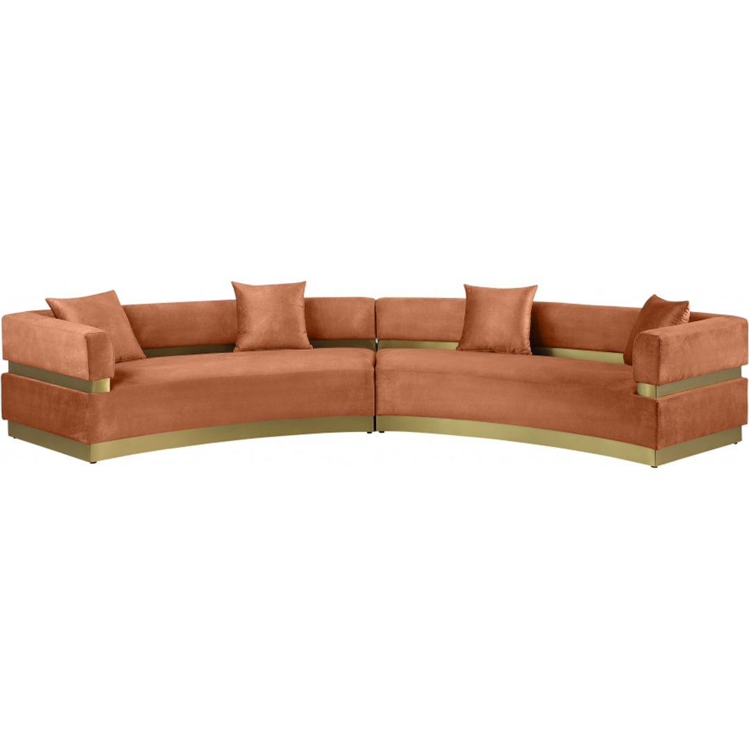 Belsa Velvet Sectional