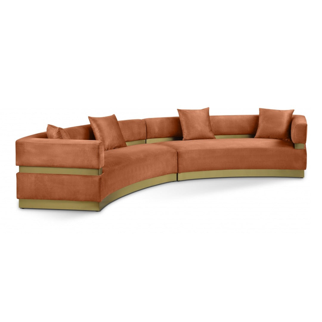 Belsa Velvet Sectional