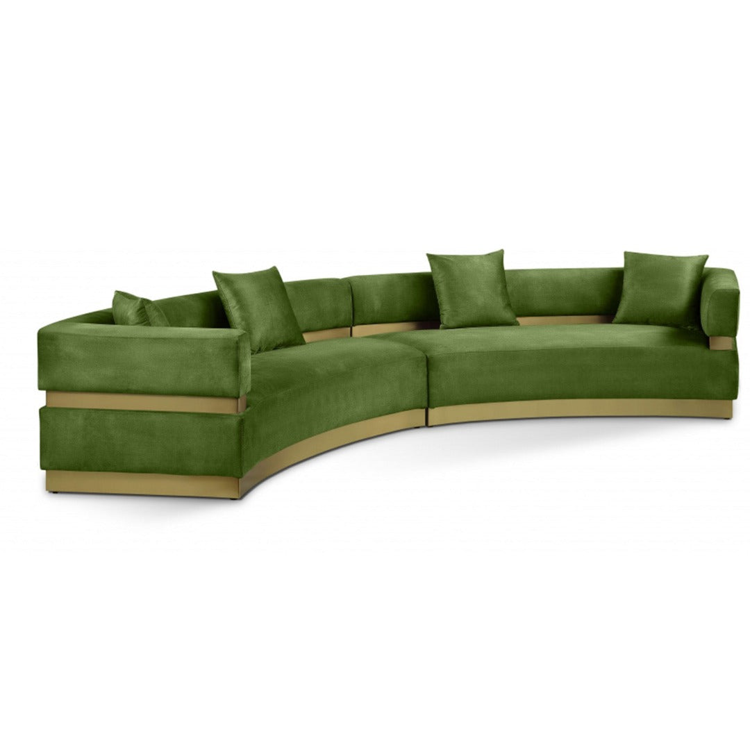 Belsa Velvet Sectional