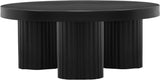 Rhodes Coffee Table - Modern Art Deco Design with Fluted Legs for Sophisticated Living Spaces