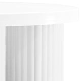 Rhodes Coffee Table - Modern Art Deco Design with Fluted Legs for Sophisticated Living Spaces
