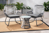 RAVON Outdoor 3 Piece Chat Set