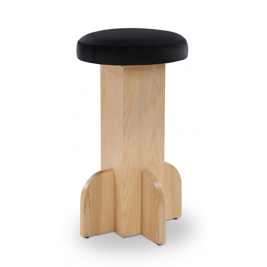 Wyatt Velvet Bar / Counter Stool