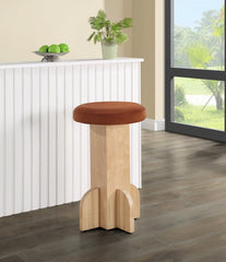 Wyatt Velvet Bar / Counter Stool