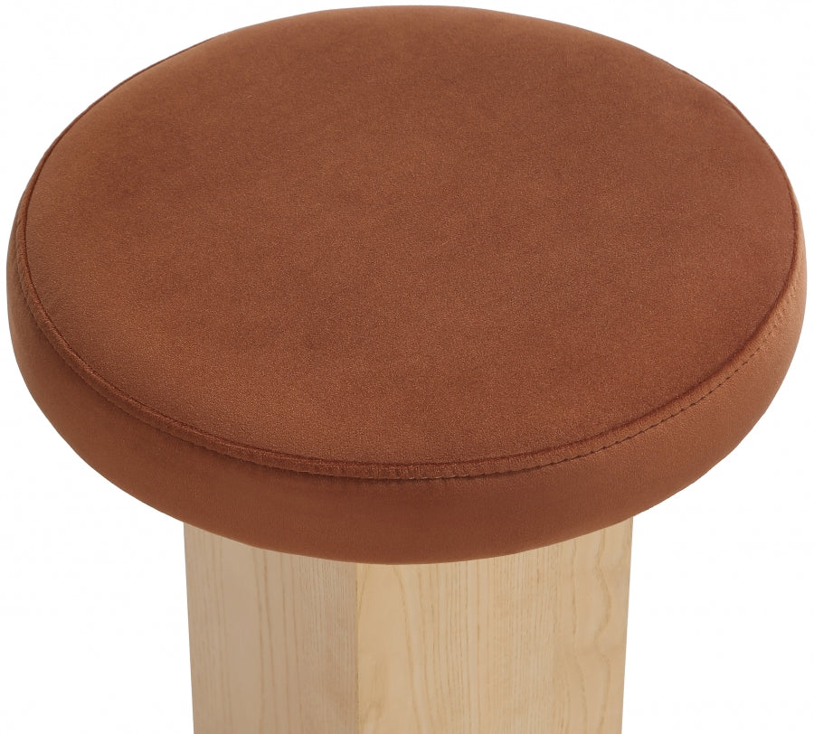 Wyatt Velvet Bar / Counter Stool