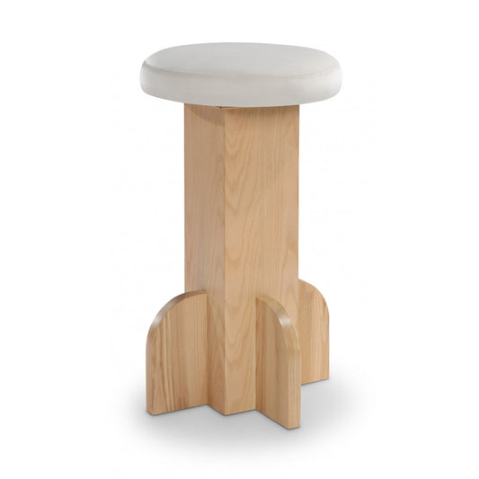 Wyatt Velvet Bar / Counter Stool